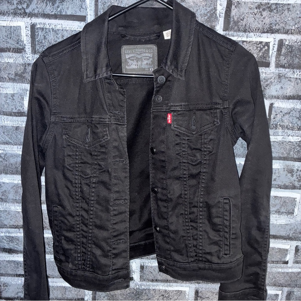 XS BLACK JEAN JACKET LEVI 🧥